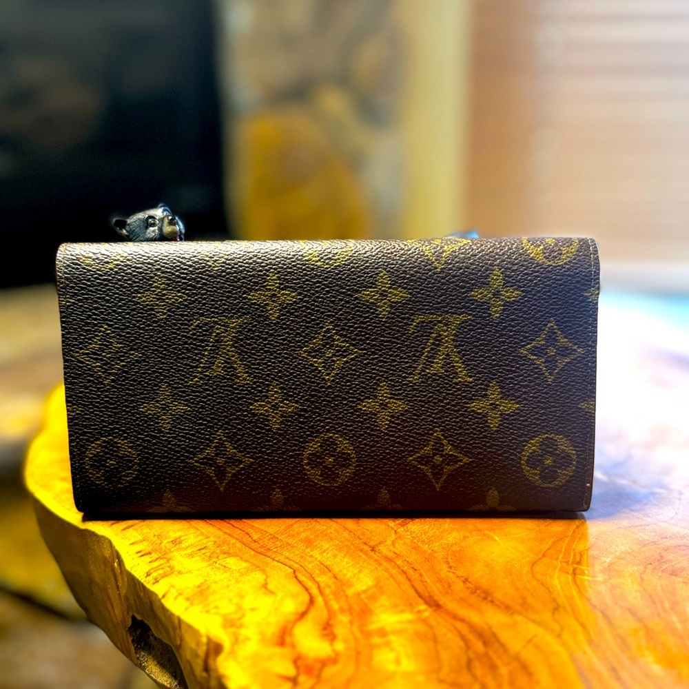 Louis Vuitton monogram long Sarah wallet vintage  Preloved - Picture 3 of 16